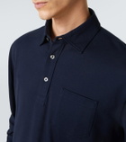 Ralph Lauren Purple Label Cotton and cashmere polo shirt
