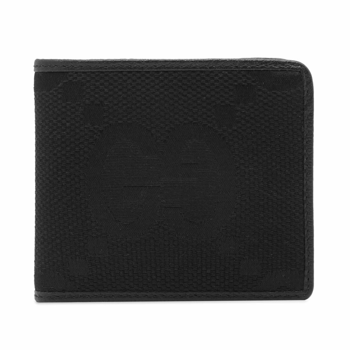 Photo: Gucci Men's Tonal Jumbo GG Wallet in Black