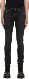 Nudie Jeans Black Lin Jeans