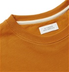Saturdays NYC - Bowery United Logo-Print Cotton-Jersey Sweatshirt - Orange