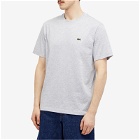 Lacoste Men's Classic Cotton T-Shirt in Silver Marl
