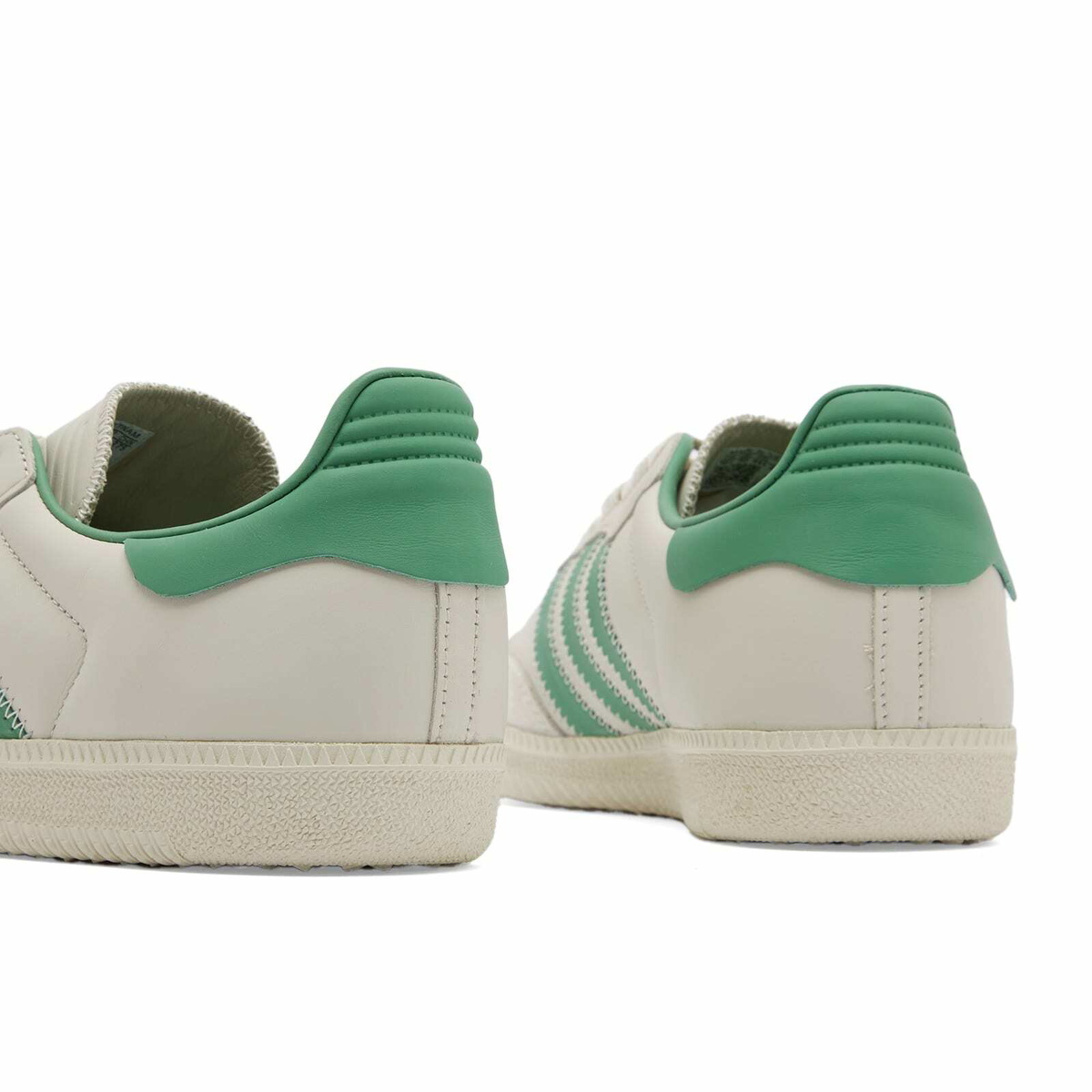 Adidas x Humanrace Samba Sneakers in Preloved Green/Alumina
