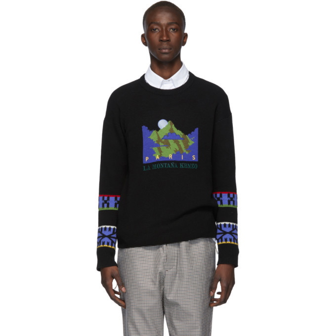 Photo: Kenzo Black La Montana Kenzo Sweater