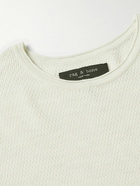 Rag & Bone - Collin Honeycomb-Knit Merino Wool-Blend Sweater - Neutrals