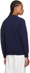 Casablanca Navy Stacked Sweatshirt