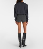 The Frankie Shop Vail virgin wool shorts