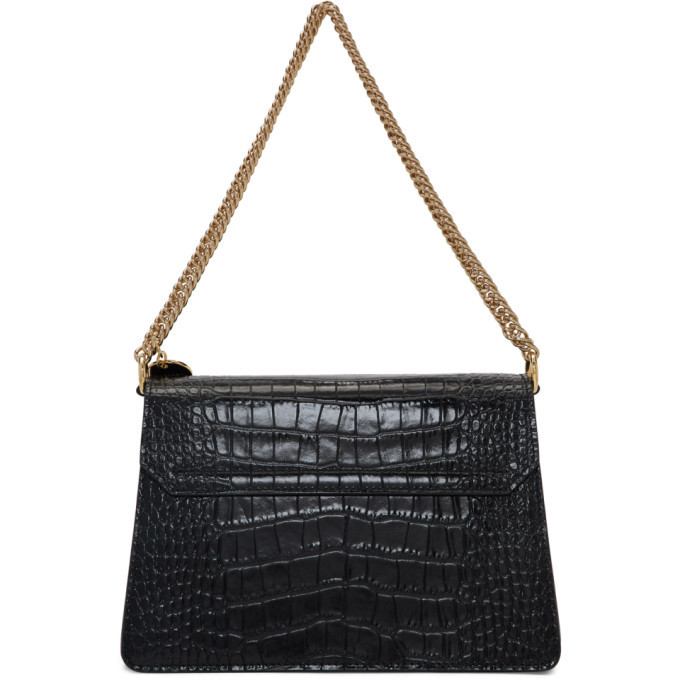 Givenchy black discount crocodile bag