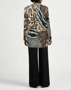 Manila Grace Womens Blazer in Beige