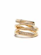 Stephen Webster 18K Yellow Gold Vertigo Infinity Diamond Ring