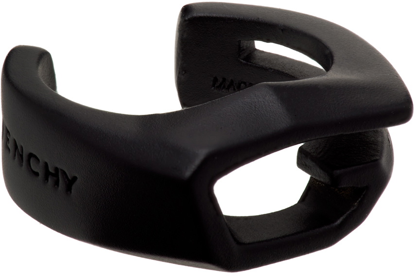 Givenchy Black Giv Cut Ear Cuff