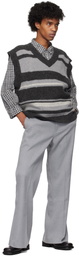 C2H4 Gray Corbusian Tailored Trousers