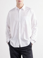 TOTEME - Button-Down Cotton-Poplin Shirt - White