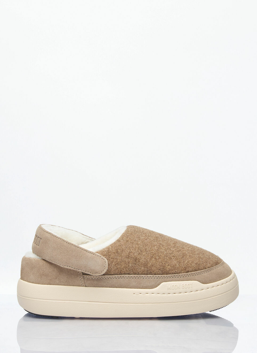 Moon Boot Park Clog Felt Mules
