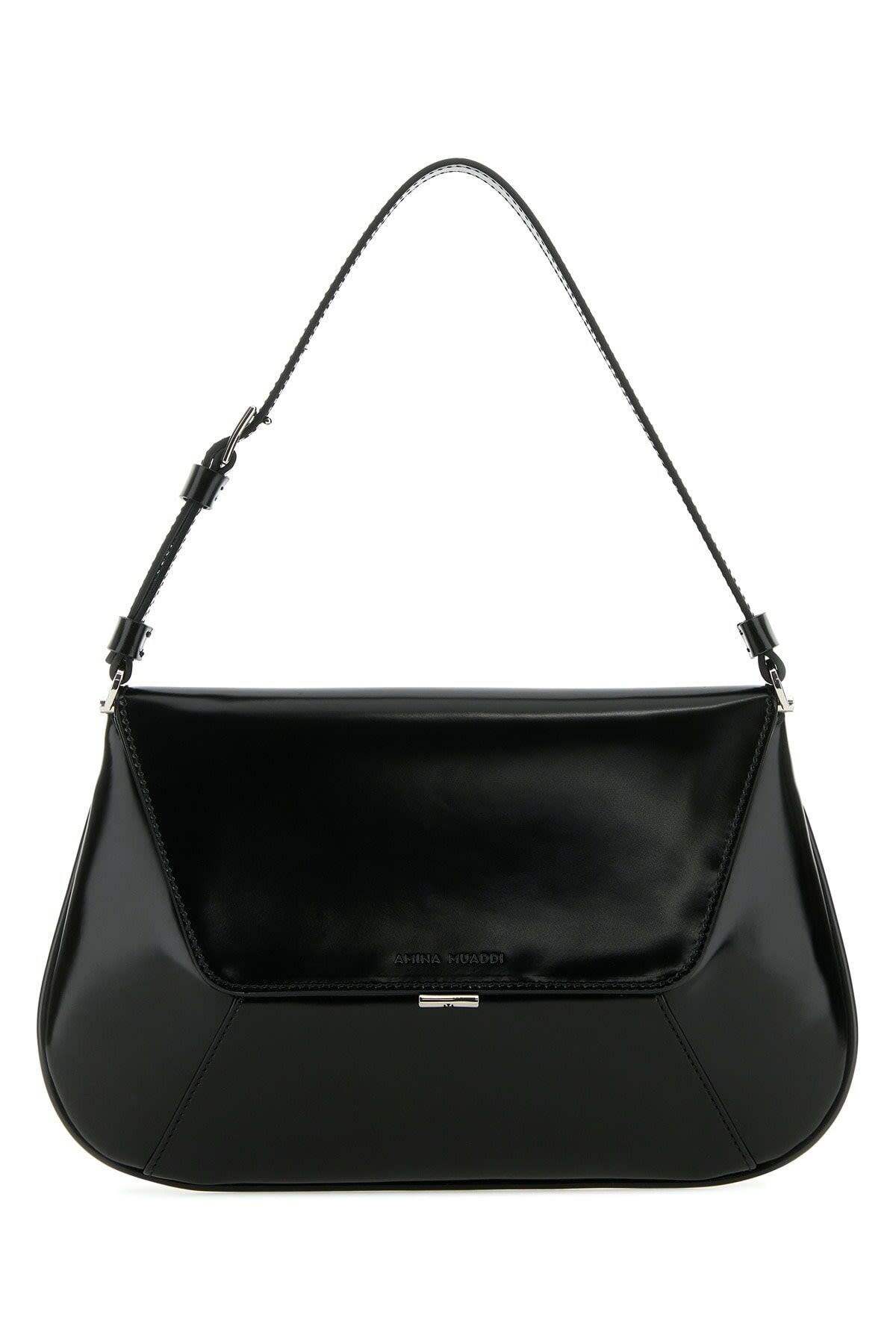 トートバッグ AMINA MUADDI Iovry Nappa Leather Vittoria Crystal Handbag Amina Muaddi Iovry Nappa Leather Vittoria Crystal Handbag In