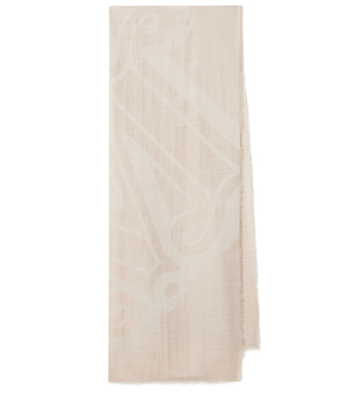 Photo: Max Mara Lancia cashmere, silk, and wool scarf