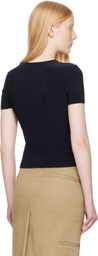 Sandy Liang Navy Ella Cardigan
