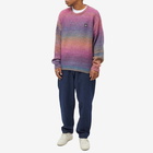 LMC Men's Ombre Brushed Crew Knit in Purple