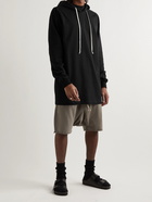 Rick Owens - Cotton-Jersey Hoodie - Black