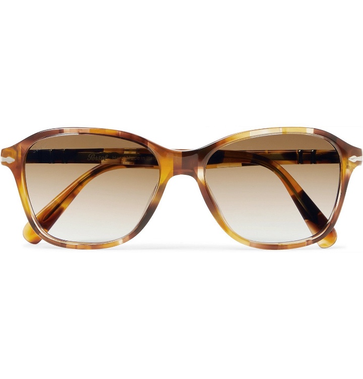 Photo: PERSOL - Square-Frame Acetate Sunglasses - Tortoiseshell