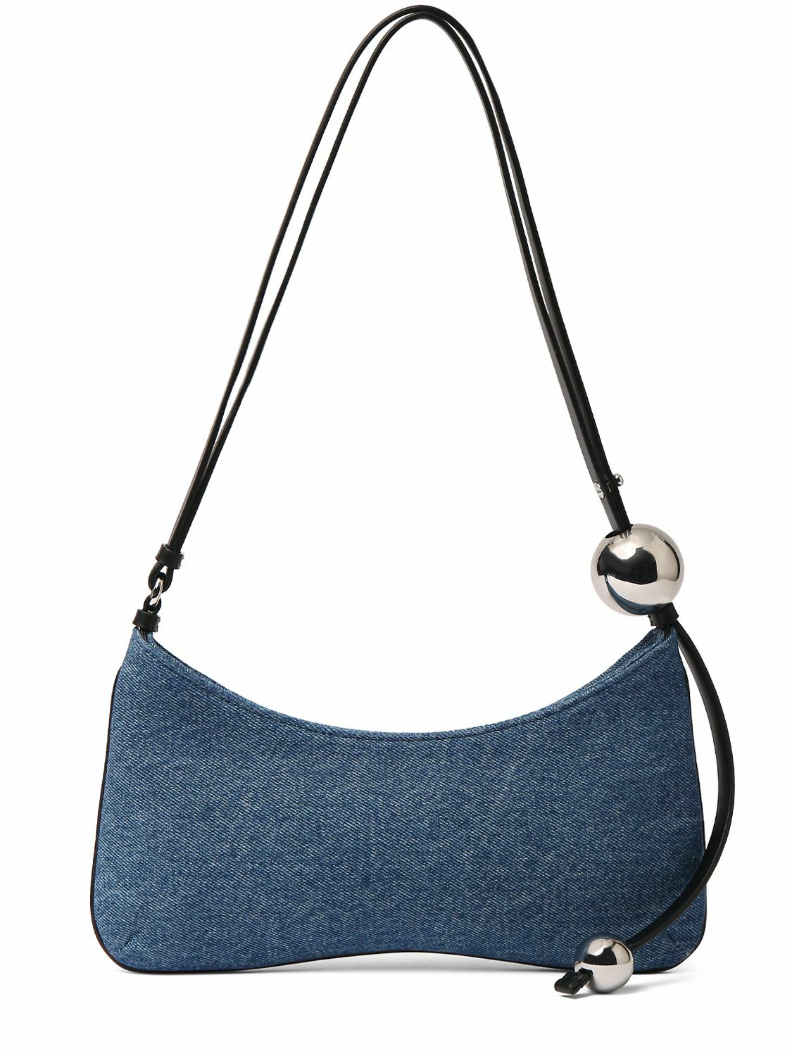 JACQUEMUS - Le Bisou Perle Denim Shoulder Bag Jacquemus