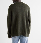 Vetements - Oversized Baby Alpaca-Blend Cardigan - Green