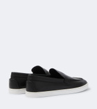 Christian Louboutin Neoclboat leather slip-on shoes