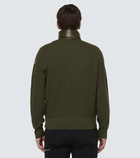 Moncler Down-paneled wool jacket