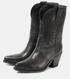Golden Goose Wish Star leather cowboy boots