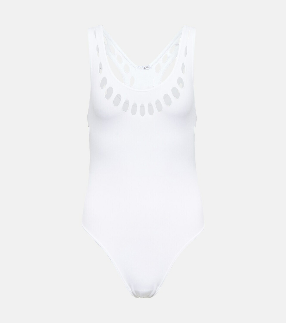 Alaïa Cutout racerback swimsuit ALAÏA