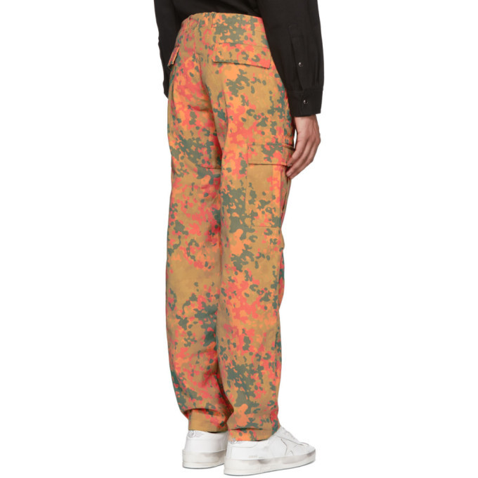 Resort Corps Orange Camo Toxic Cargo Pants Resort Corps