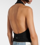 Coperni Halterneck open-back top