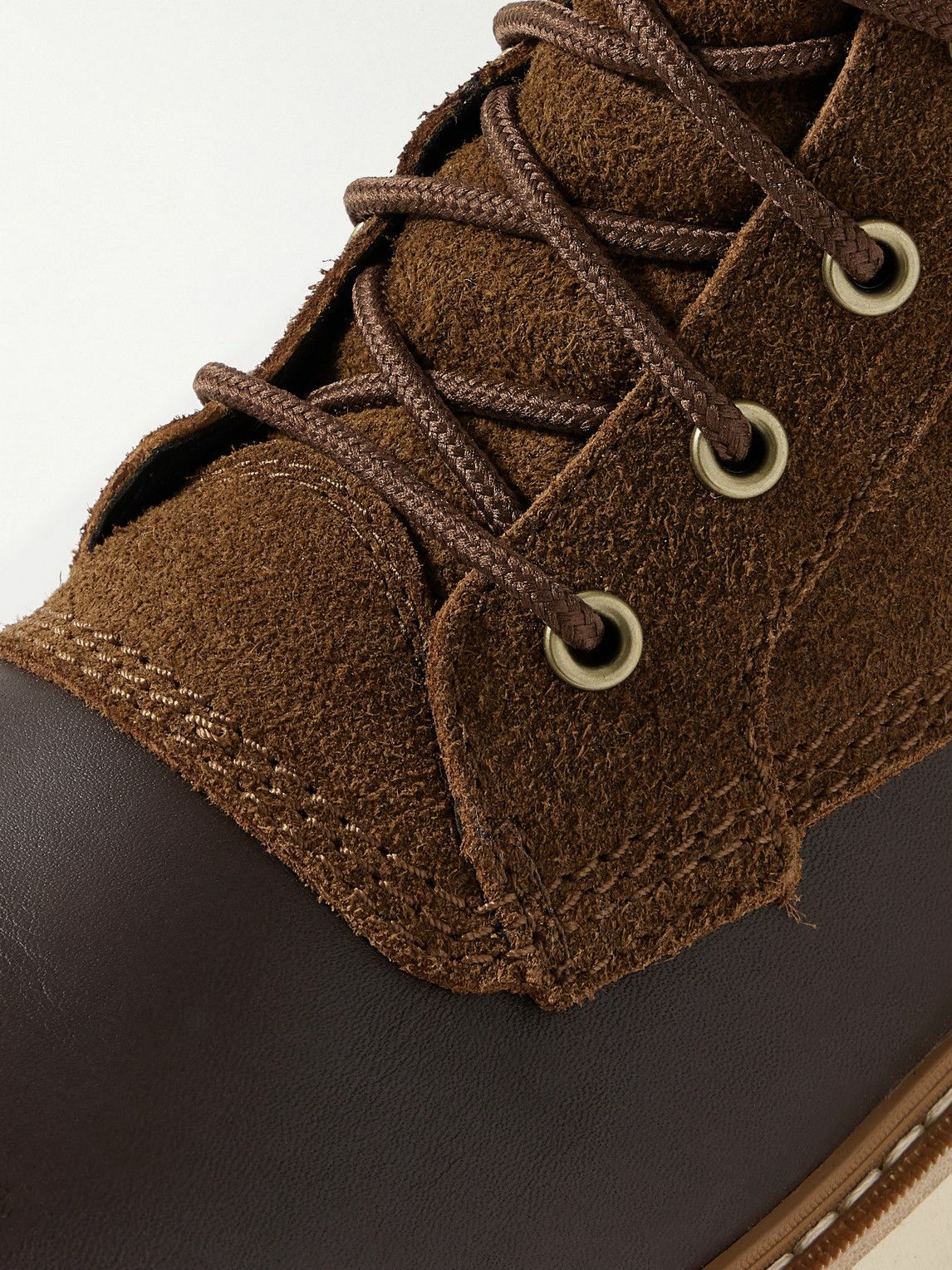 Sorel - SLABTOWN 62'™ CARIBOU Suede and Leather Boots - Brown