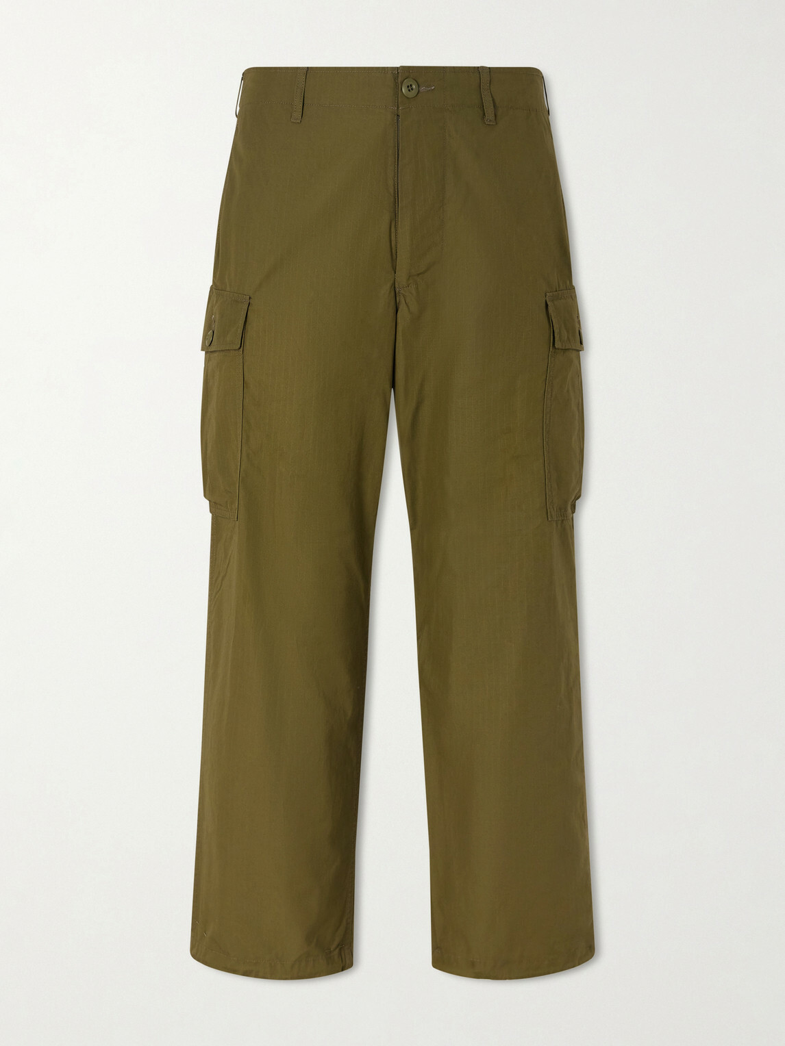 Beams Plus - Cotton-Ripstop Cargo Trousers - Green