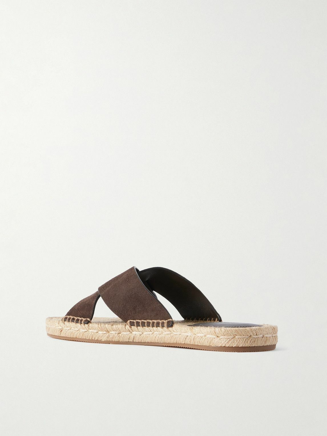 Zegna - Panarea Suede Sandals - Brown