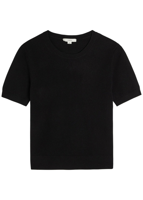 Photo: Vince Cash Wool-blend T-shirt Black