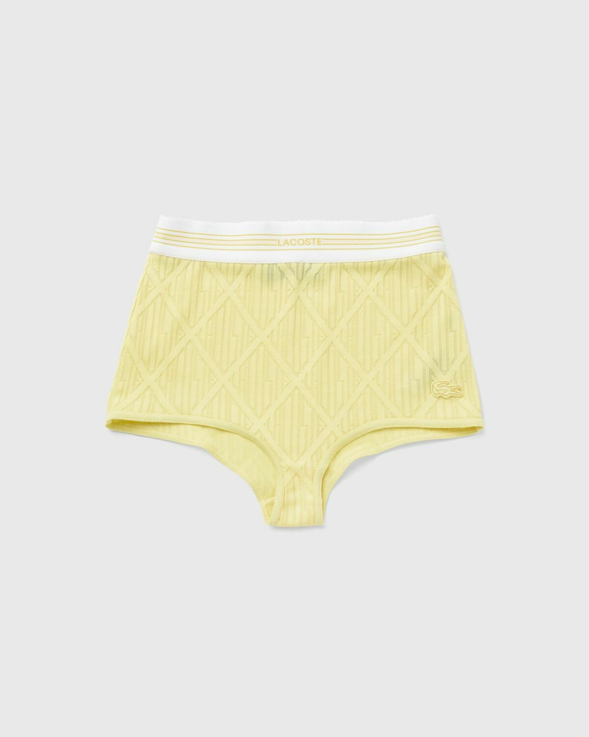 Lacoste LEXA SHORT yellow Womens Casual Short