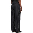 Maison Margiela Black Nylon Trousers