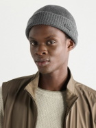 Loro Piana - Logo-Appliquéd Storm System® Cashmere Beanie - Gray