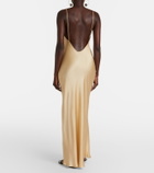 Isabel Marant Nevana satin slip dress