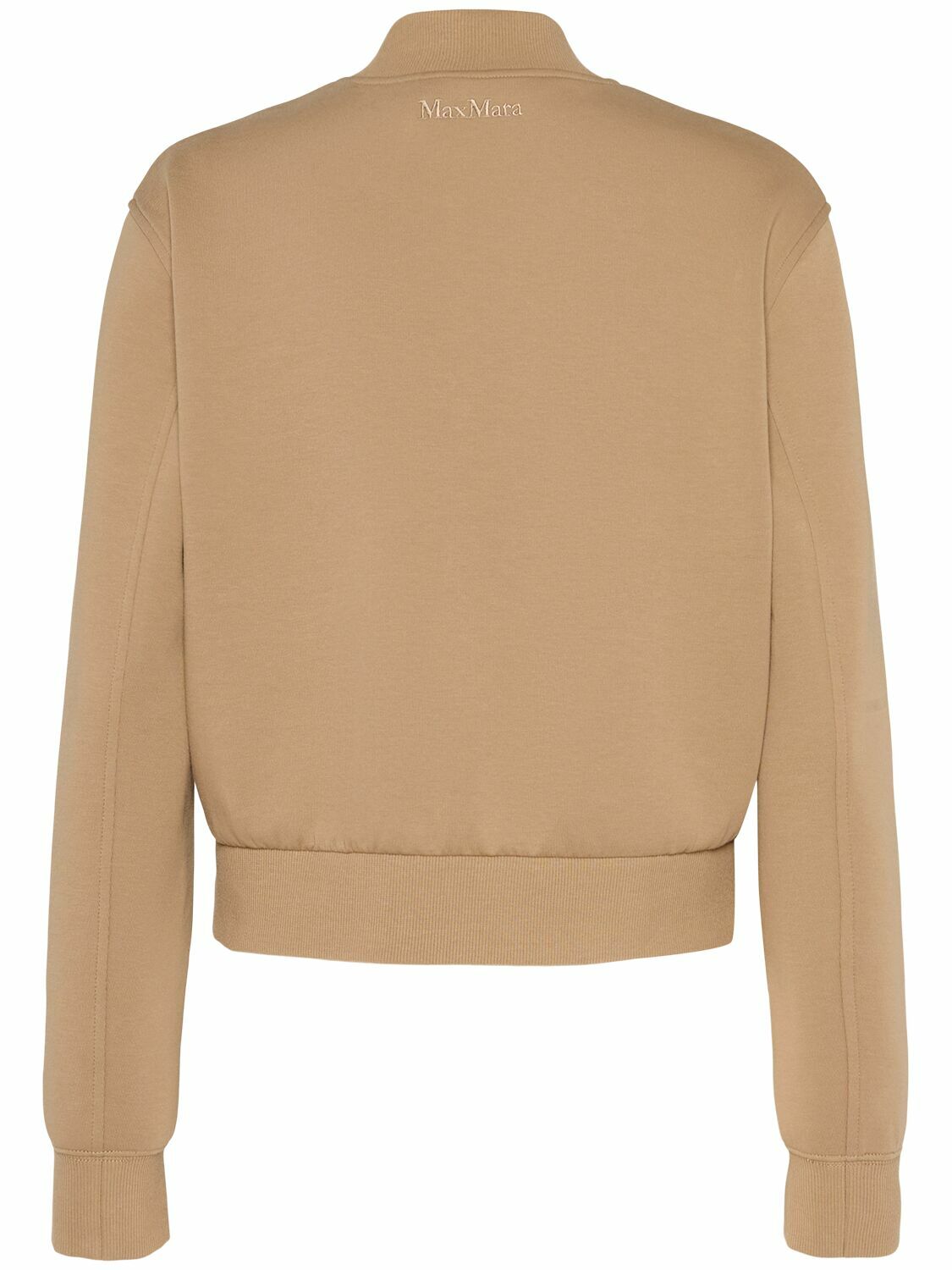 S MAX MARA Barbara Scuba Jersey Jacket S Max Mara