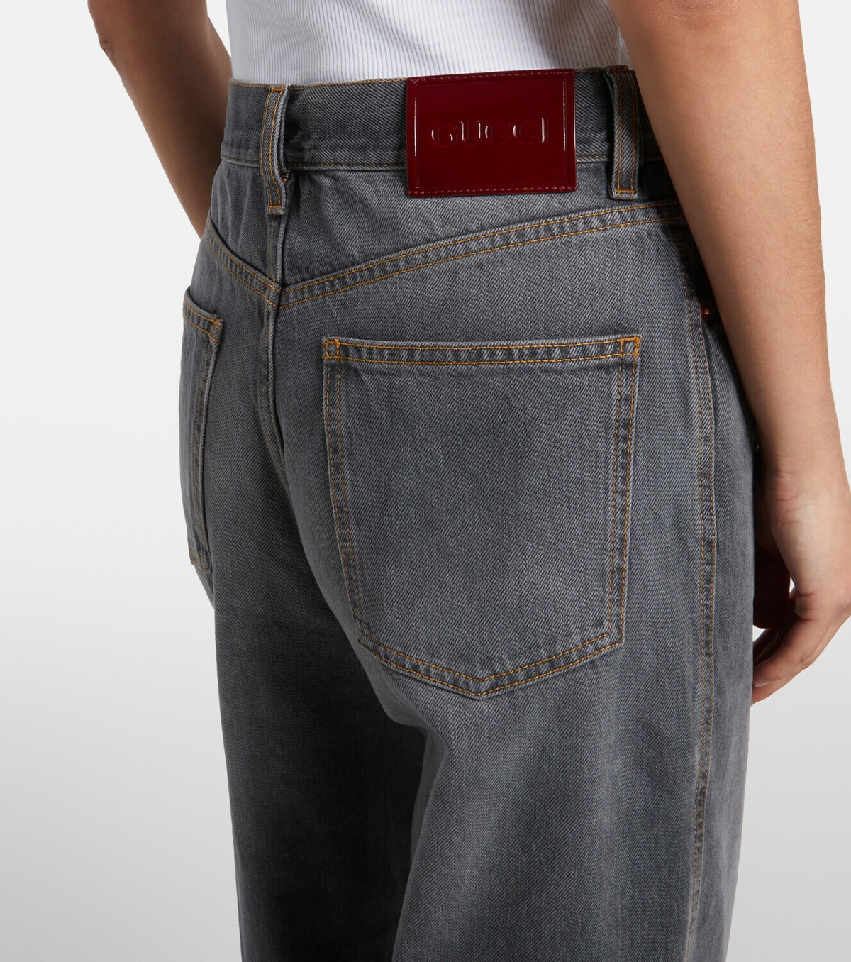 Gucci Faded wide-leg jeans Gucci