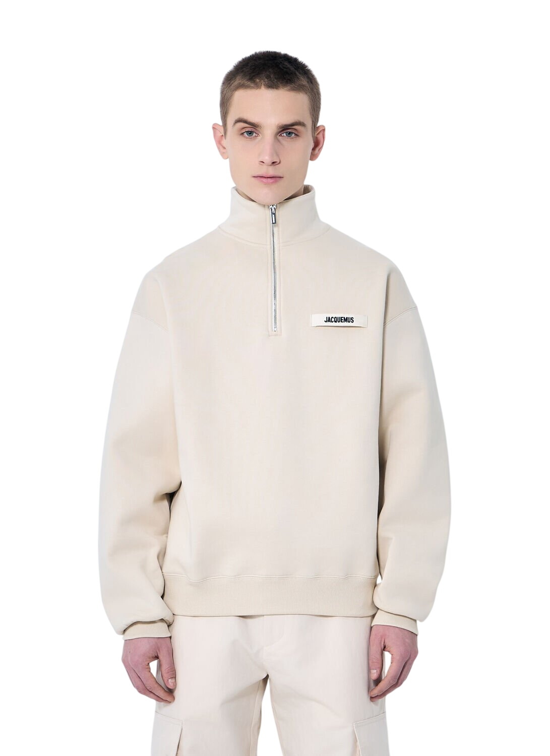 Jacquemus Blue & White Le Chouchou 'La Chemise Papier' Shirt Jacquemus