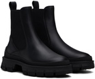 Moncler Black Hevea Chelsea Boots