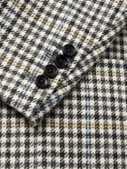 Thom Browne - Unstructured Checked Houndstooth Wool-Tweed Blazer - Gray
