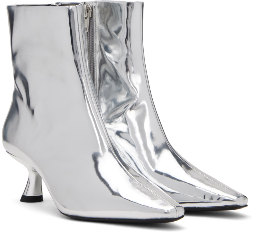 【関税込み】SIMONMILLER シルバー Chrome Kuki ブーツ SIMONMILLER Silver Chrome Kuki Boots Simon Miller