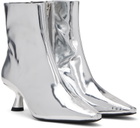 SIMONMILLER Silver Chrome Kuki Boots