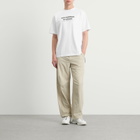 Pas Normal Studios Men's Off-Race Logo T-Shirt in White