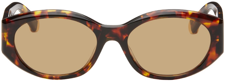 Photo: Stella McCartney Tortoiseshell Oval Sunglasses