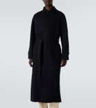 Saman Amel Belted wool overcoat