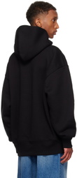 Jean Paul Gaultier Black Lace Label Hoodie
